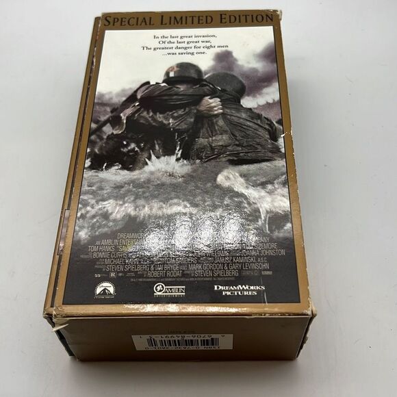 Saving Private Ryan (VHS, 2000, 2-Tape Set, Special Limited Edition) - Picture 2 of 3